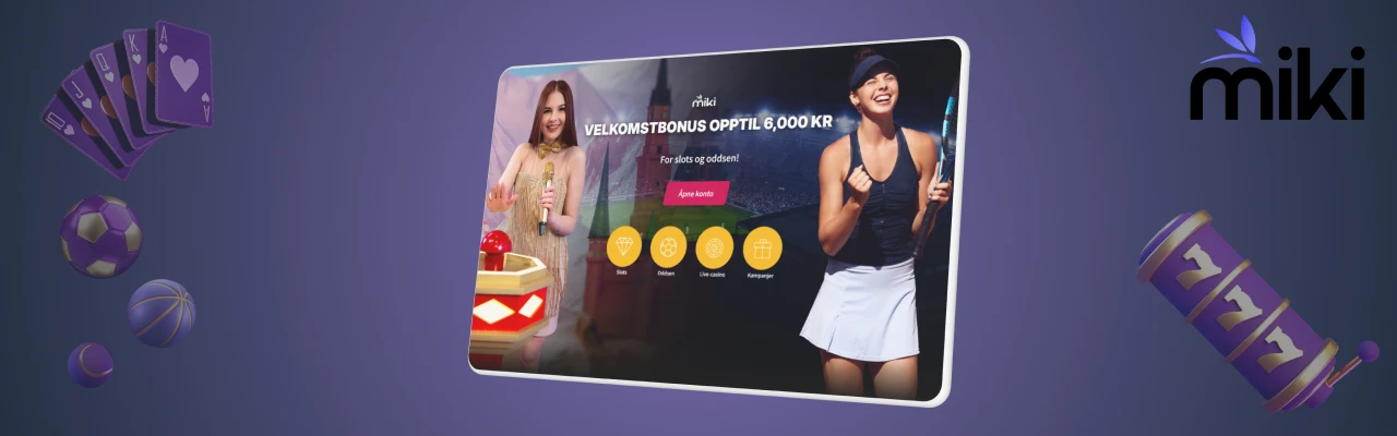Miki velkomstbonus norge
