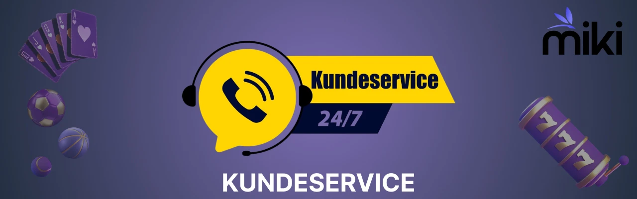 Kundeservice hos miki casino