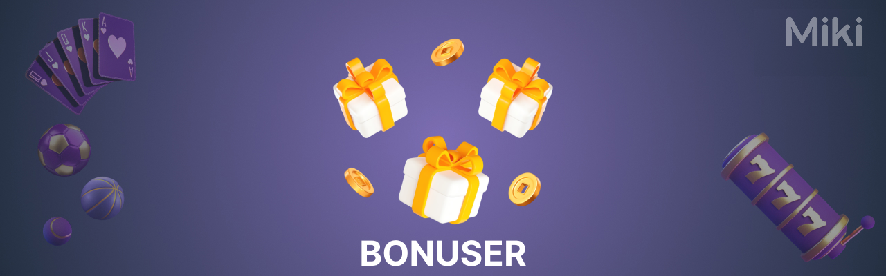 Miki casino bonuser