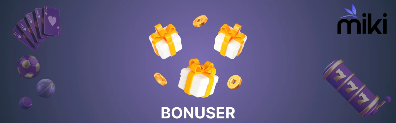 Miki casino bonuser
