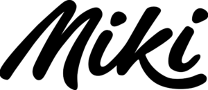 Miki casino black logo