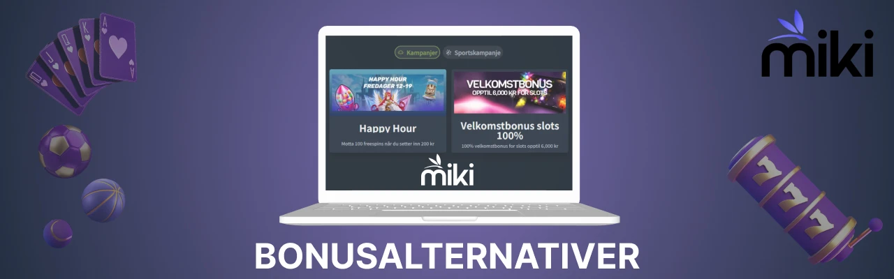 Miki casino bonusalternativer
