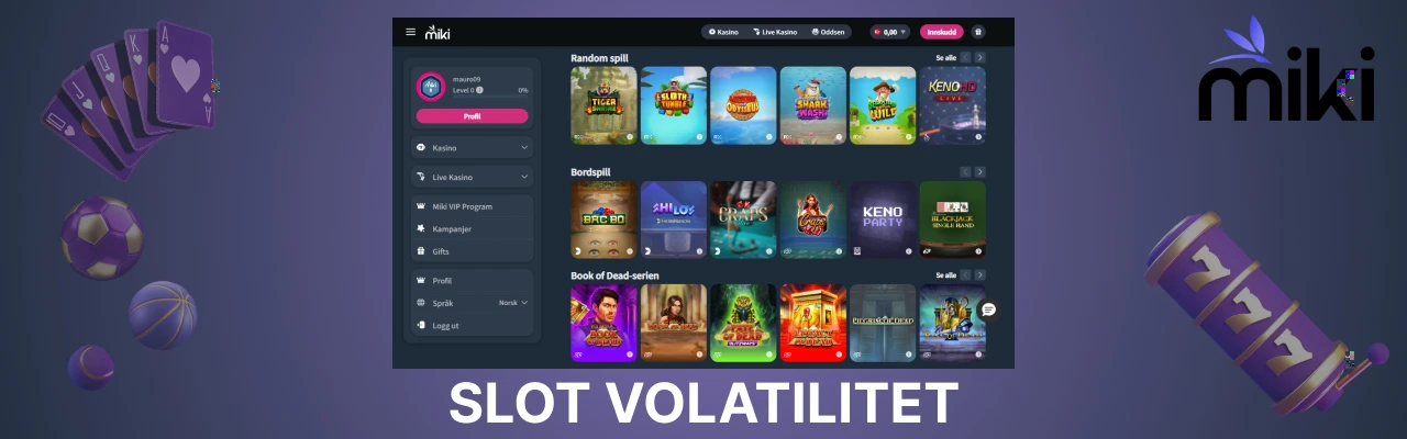 Hva er slot volatilitet