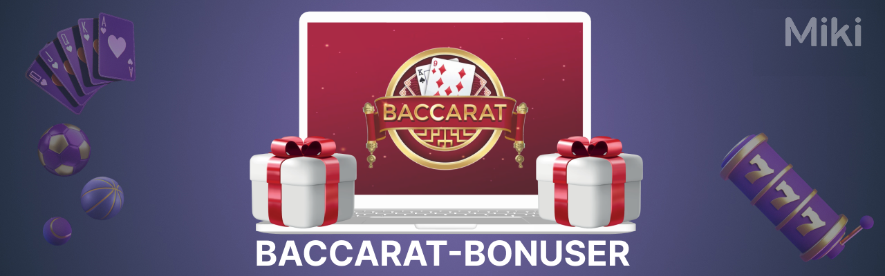 Miki online baccarat bonuser